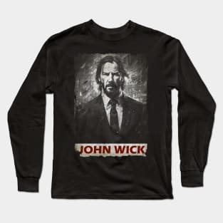 Vintage Portrait of John Long Sleeve T-Shirt